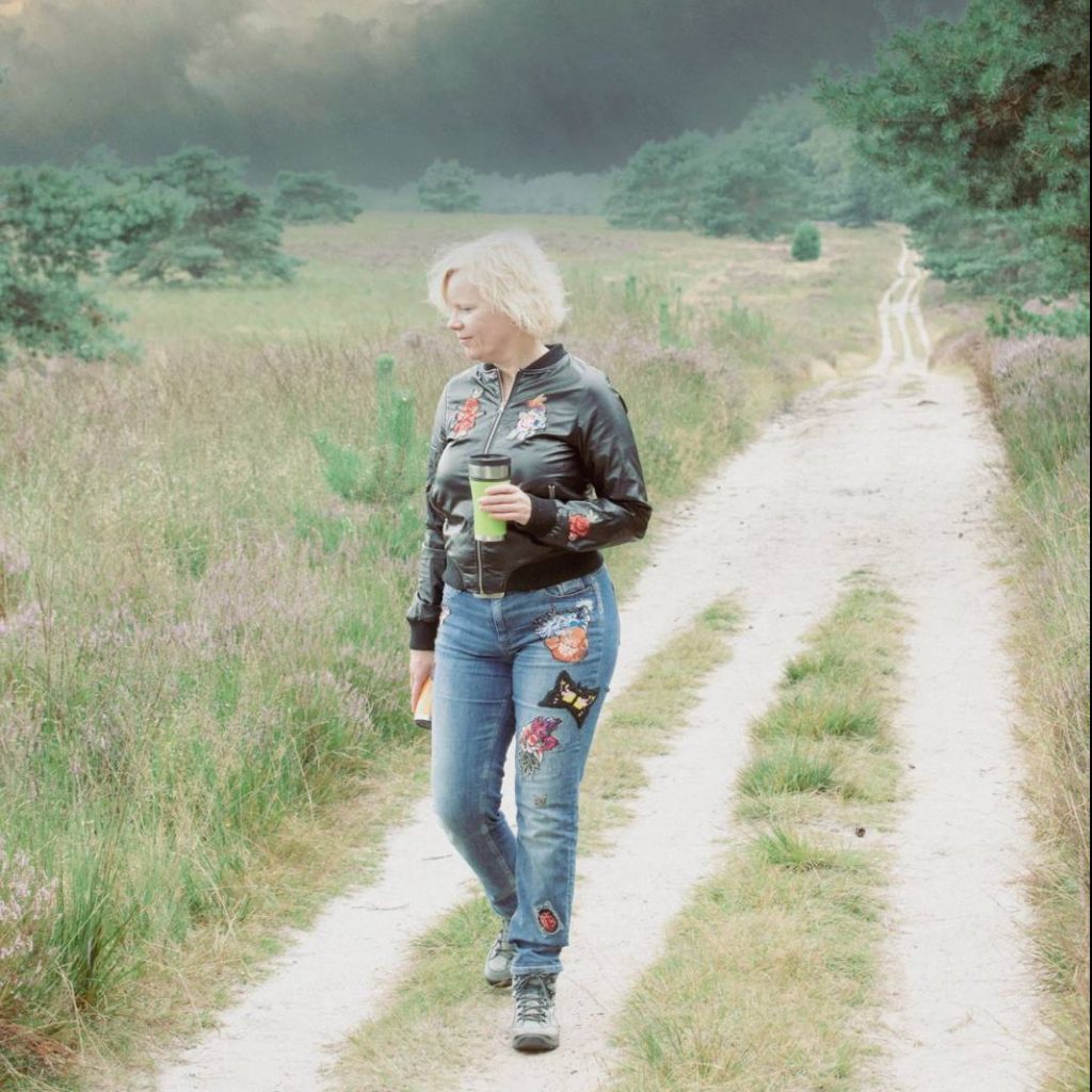 Irene Vos op de Veluwe